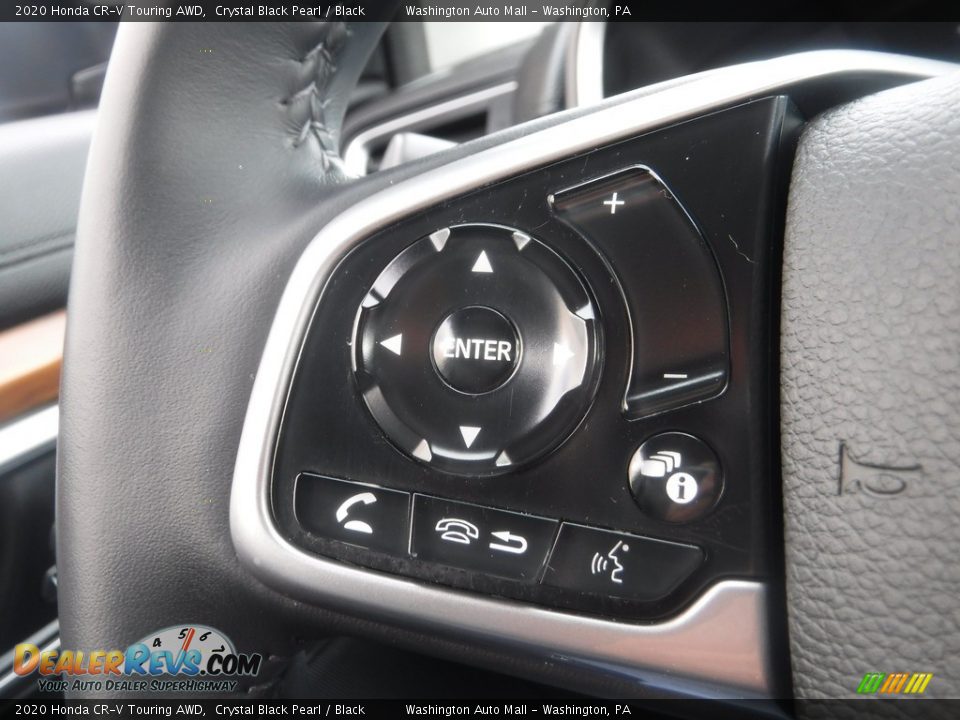 2020 Honda CR-V Touring AWD Crystal Black Pearl / Black Photo #29