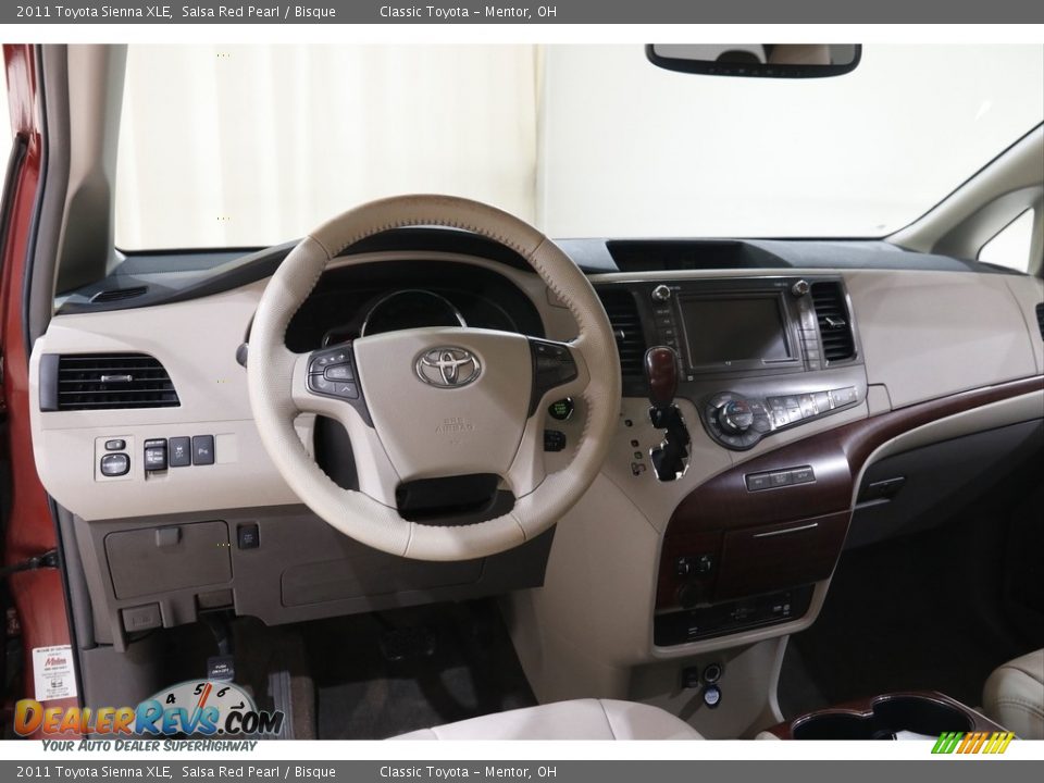 2011 Toyota Sienna XLE Salsa Red Pearl / Bisque Photo #6