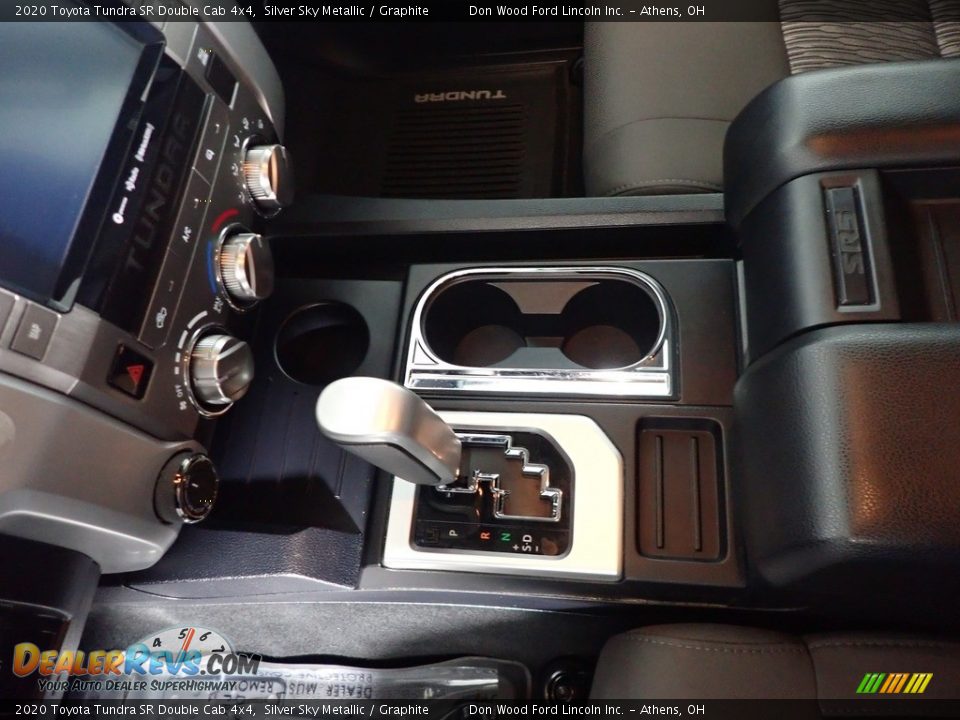 2020 Toyota Tundra SR Double Cab 4x4 Silver Sky Metallic / Graphite Photo #31