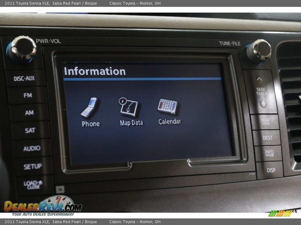 2011 Toyota Sienna XLE Salsa Red Pearl / Bisque Photo #12