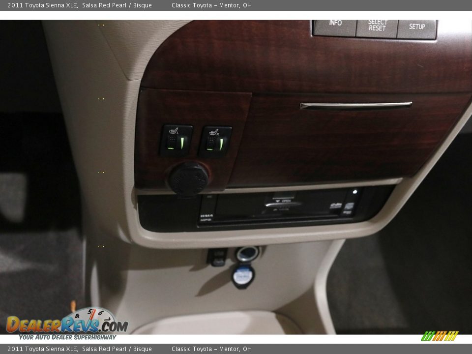 2011 Toyota Sienna XLE Salsa Red Pearl / Bisque Photo #15