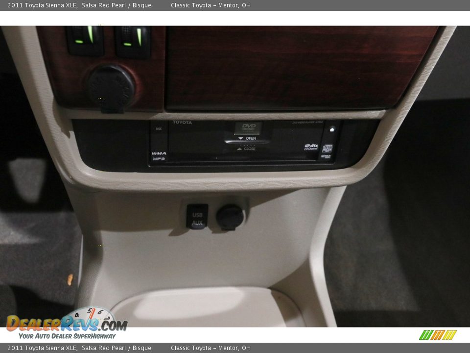 2011 Toyota Sienna XLE Salsa Red Pearl / Bisque Photo #16