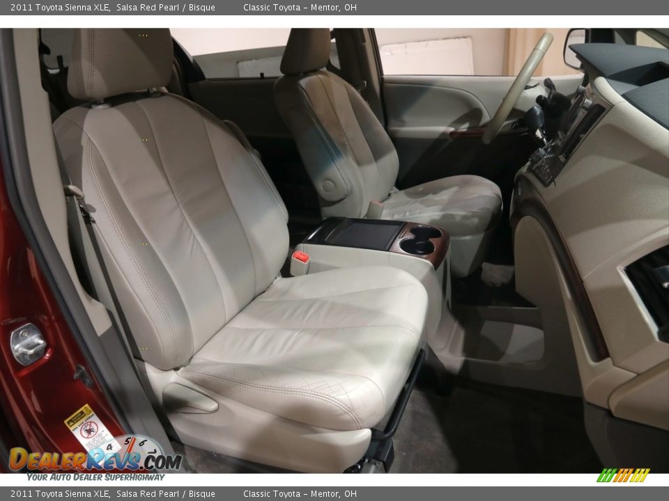 2011 Toyota Sienna XLE Salsa Red Pearl / Bisque Photo #18
