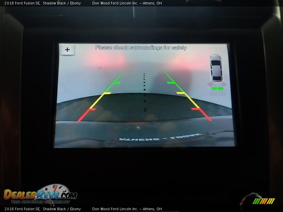 2018 Ford Fusion SE Shadow Black / Ebony Photo #2