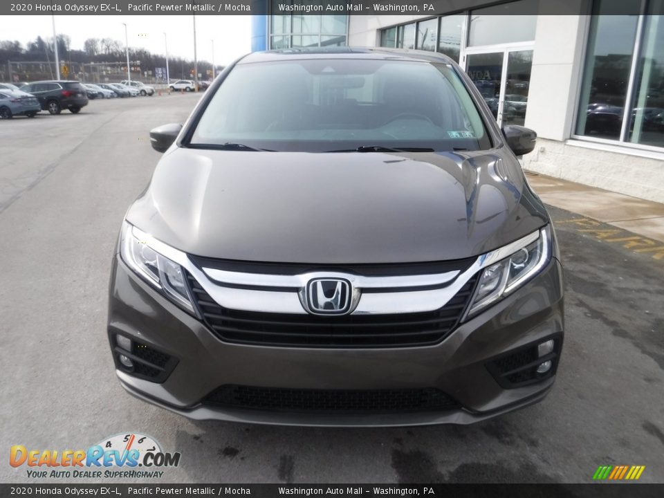 2020 Honda Odyssey EX-L Pacific Pewter Metallic / Mocha Photo #5