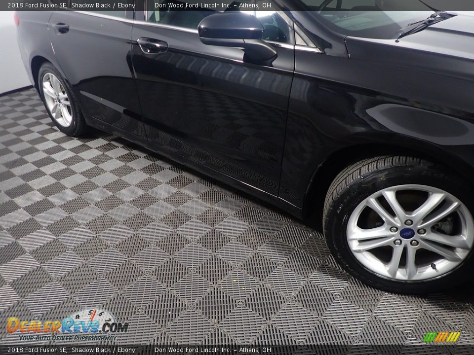2018 Ford Fusion SE Shadow Black / Ebony Photo #4