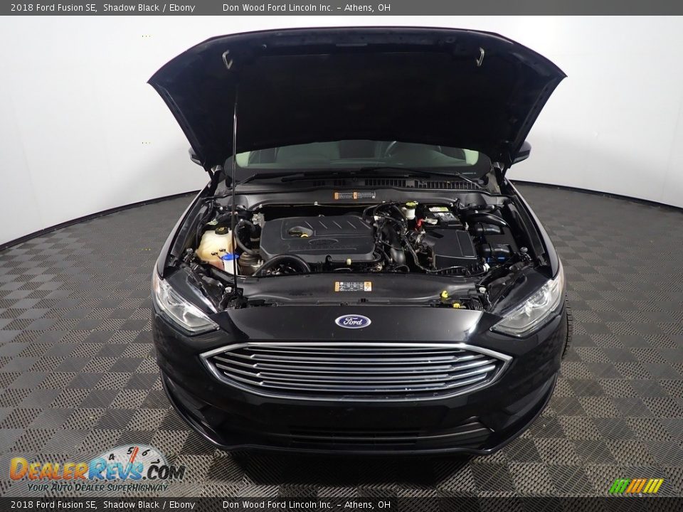 2018 Ford Fusion SE Shadow Black / Ebony Photo #6