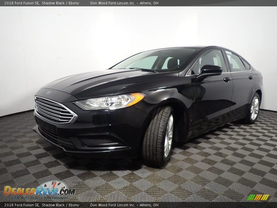 2018 Ford Fusion SE Shadow Black / Ebony Photo #8