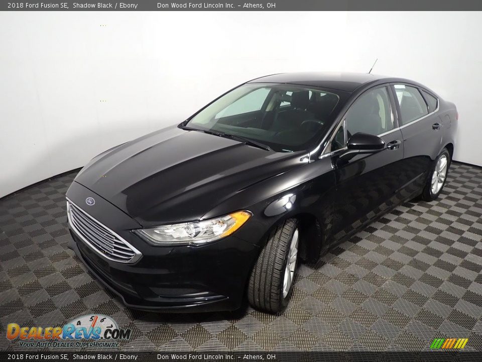 2018 Ford Fusion SE Shadow Black / Ebony Photo #9