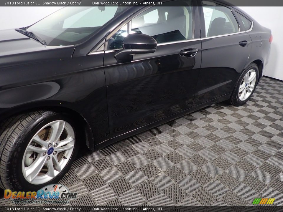 2018 Ford Fusion SE Shadow Black / Ebony Photo #10