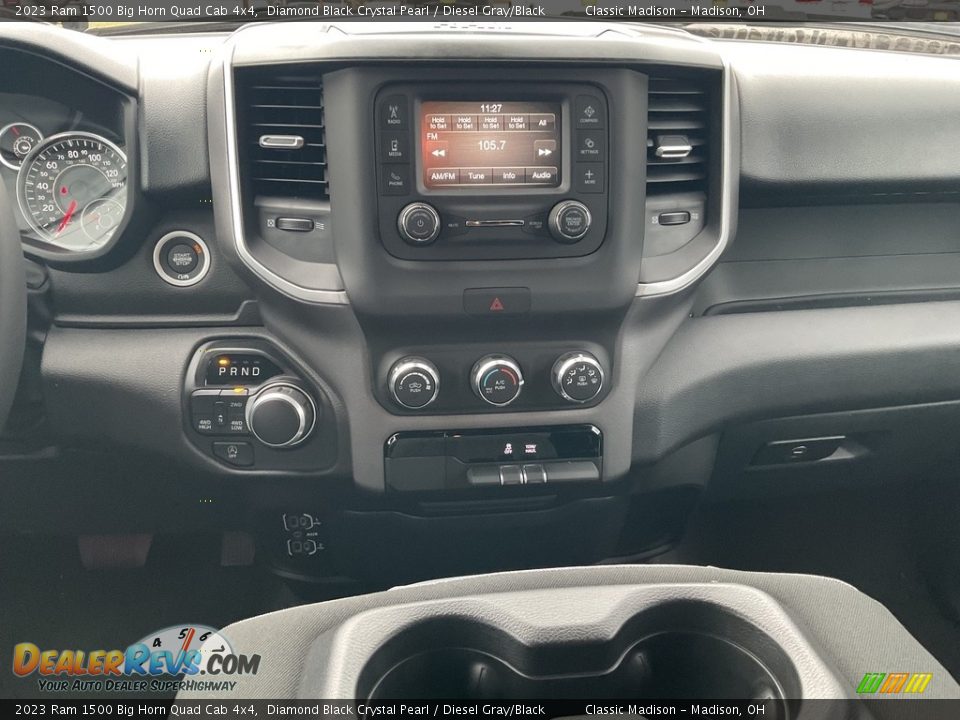 Controls of 2023 Ram 1500 Big Horn Quad Cab 4x4 Photo #12