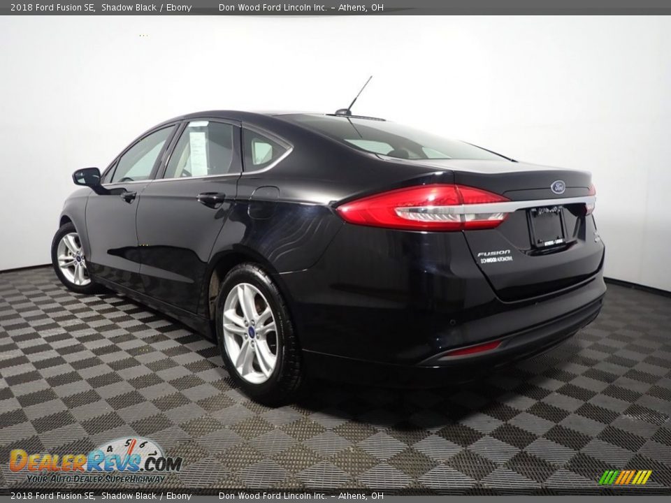 2018 Ford Fusion SE Shadow Black / Ebony Photo #11