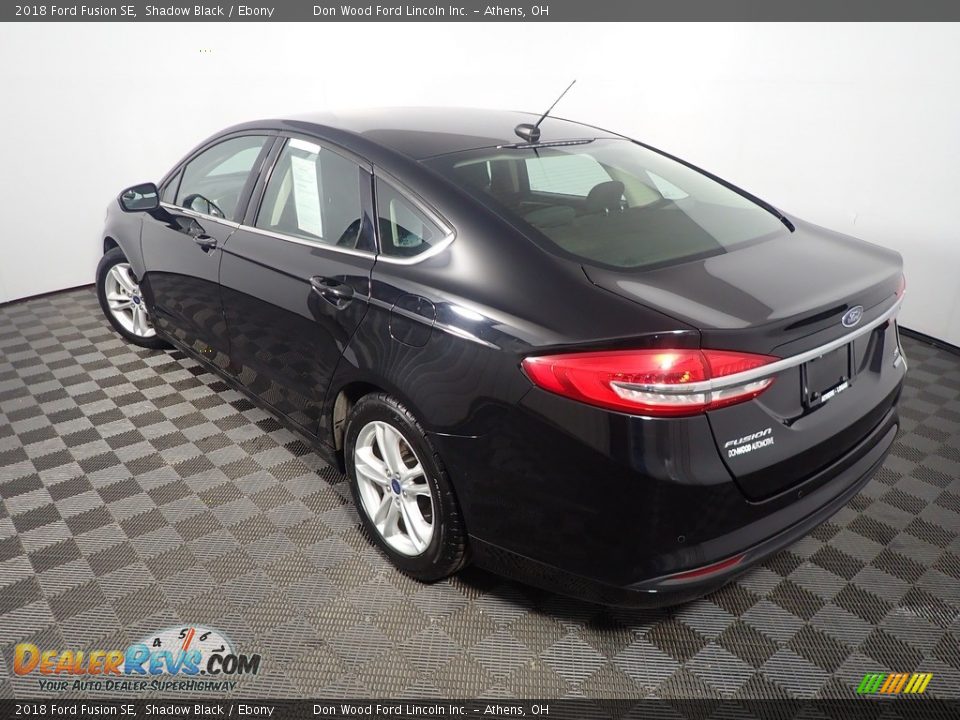 2018 Ford Fusion SE Shadow Black / Ebony Photo #12