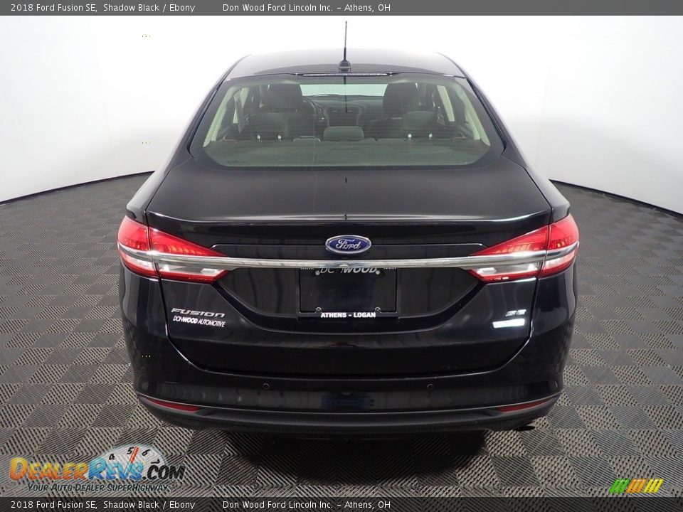 2018 Ford Fusion SE Shadow Black / Ebony Photo #13
