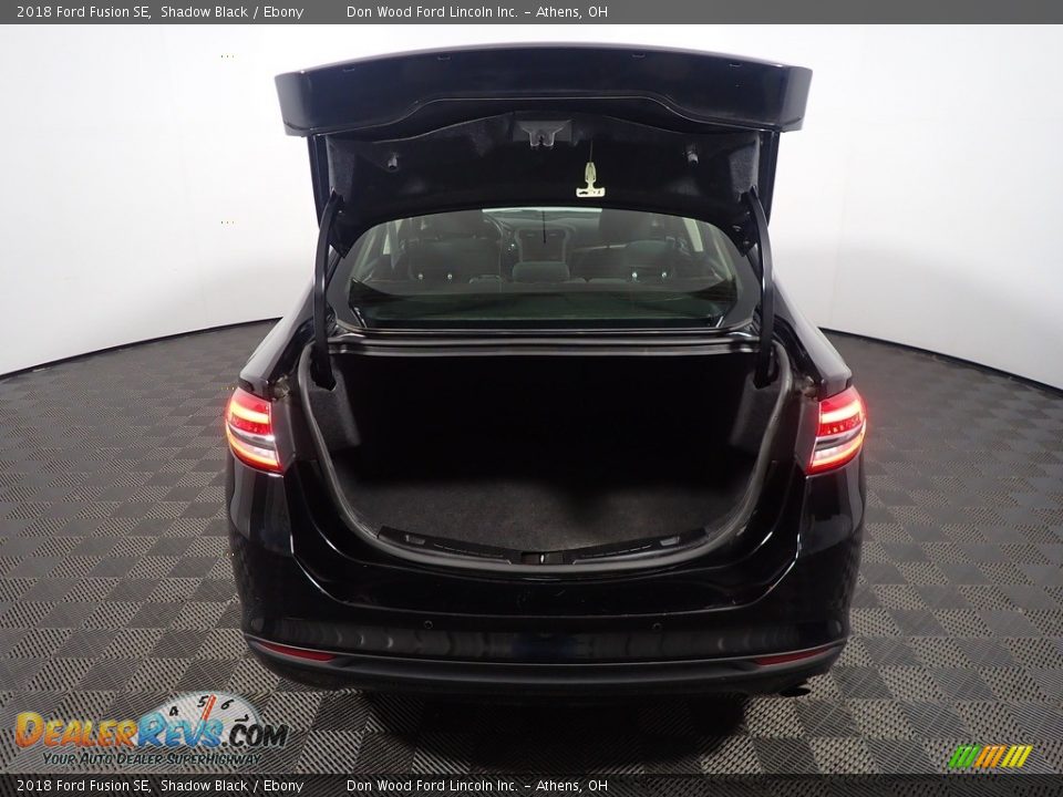 2018 Ford Fusion SE Shadow Black / Ebony Photo #14