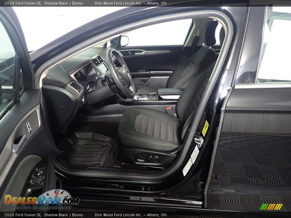 2018 Ford Fusion SE Shadow Black / Ebony Photo #21