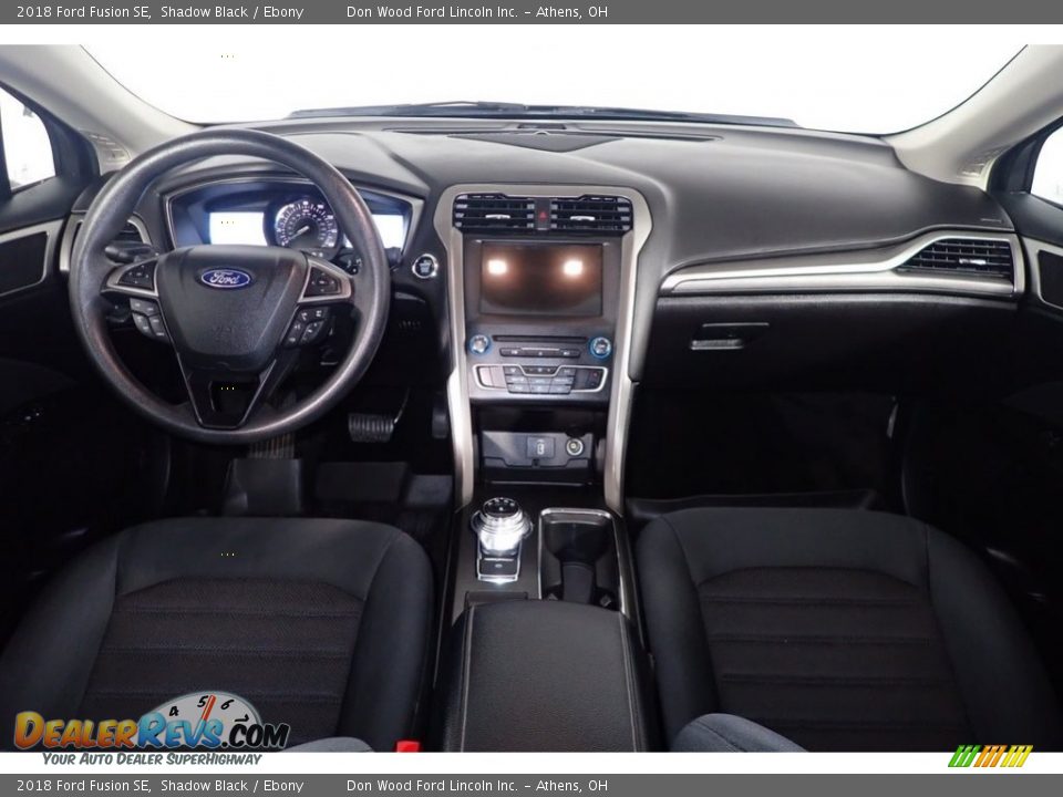 2018 Ford Fusion SE Shadow Black / Ebony Photo #23
