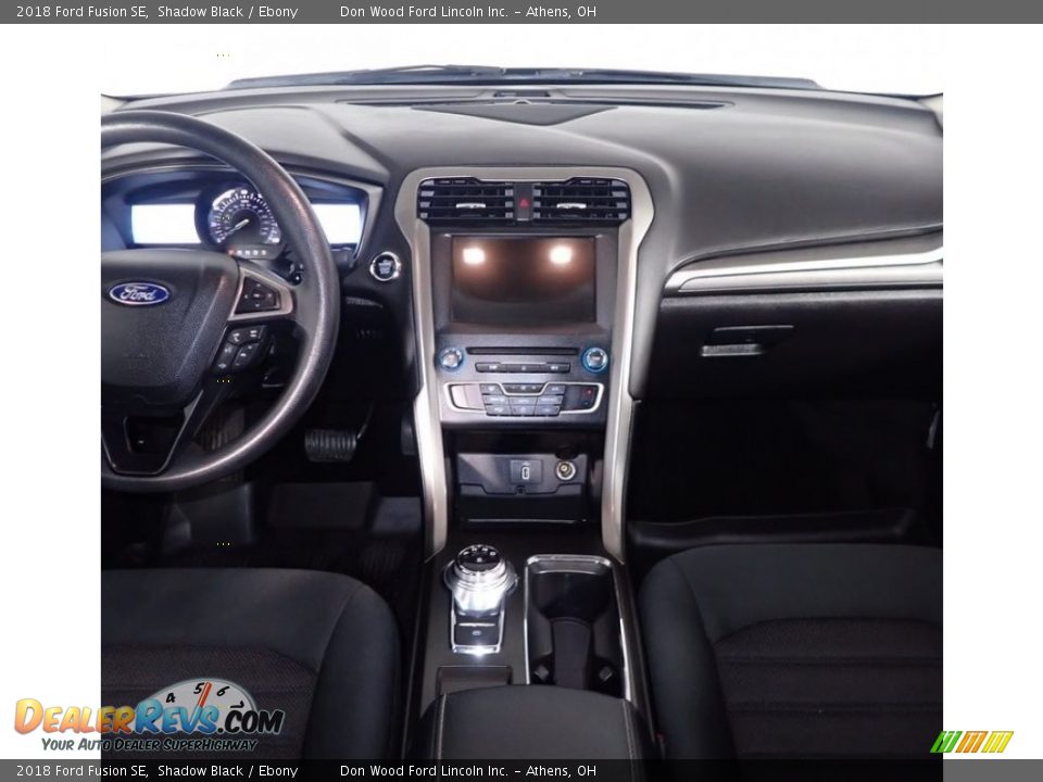 2018 Ford Fusion SE Shadow Black / Ebony Photo #24