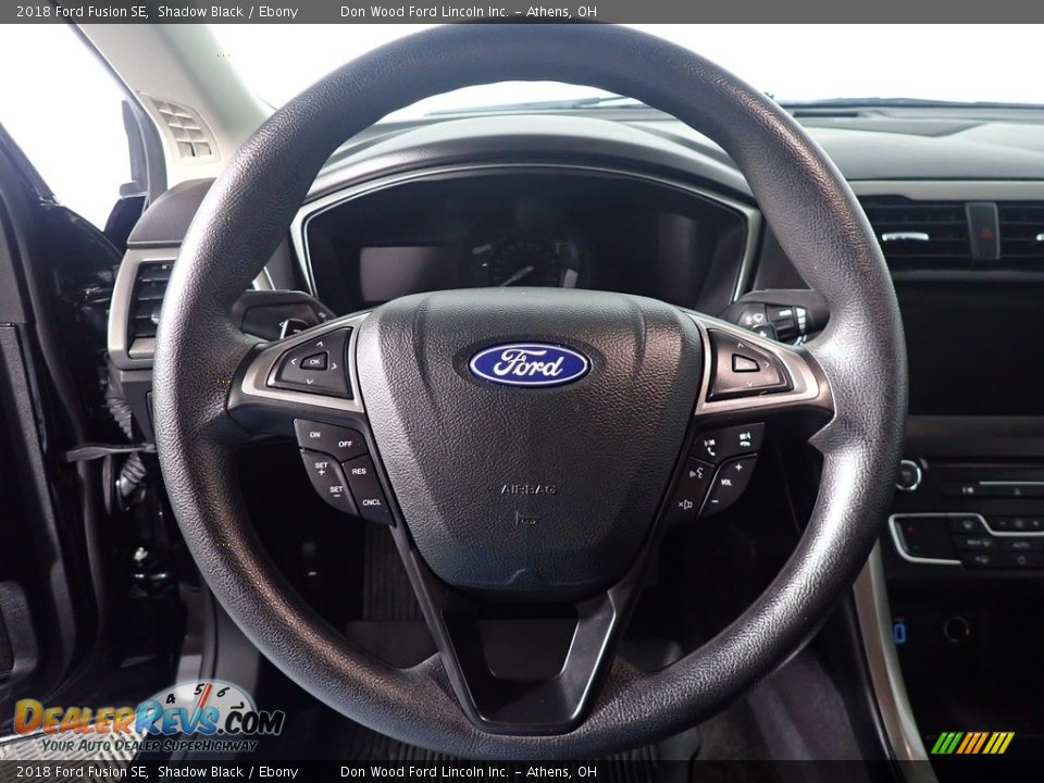 2018 Ford Fusion SE Shadow Black / Ebony Photo #26