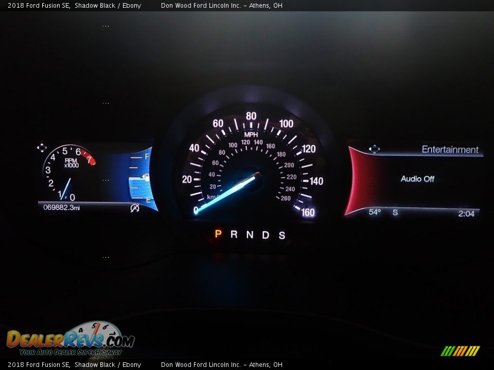 2018 Ford Fusion SE Shadow Black / Ebony Photo #27