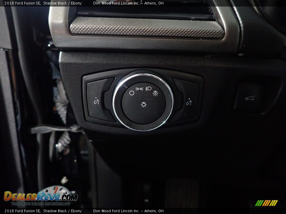 2018 Ford Fusion SE Shadow Black / Ebony Photo #30