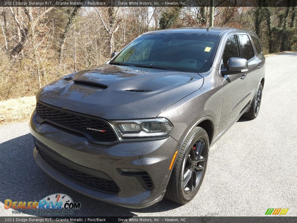 2021 Dodge Durango R/T Granite Metallic / Red/Black Photo #3