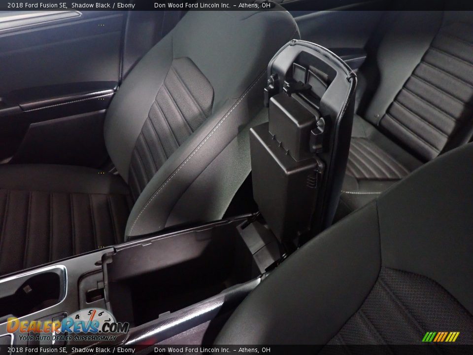 2018 Ford Fusion SE Shadow Black / Ebony Photo #32