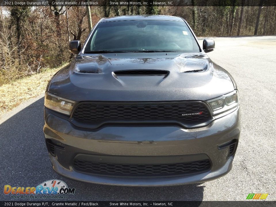 2021 Dodge Durango R/T Granite Metallic / Red/Black Photo #4