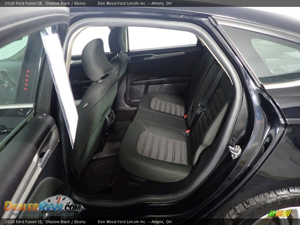 2018 Ford Fusion SE Shadow Black / Ebony Photo #34