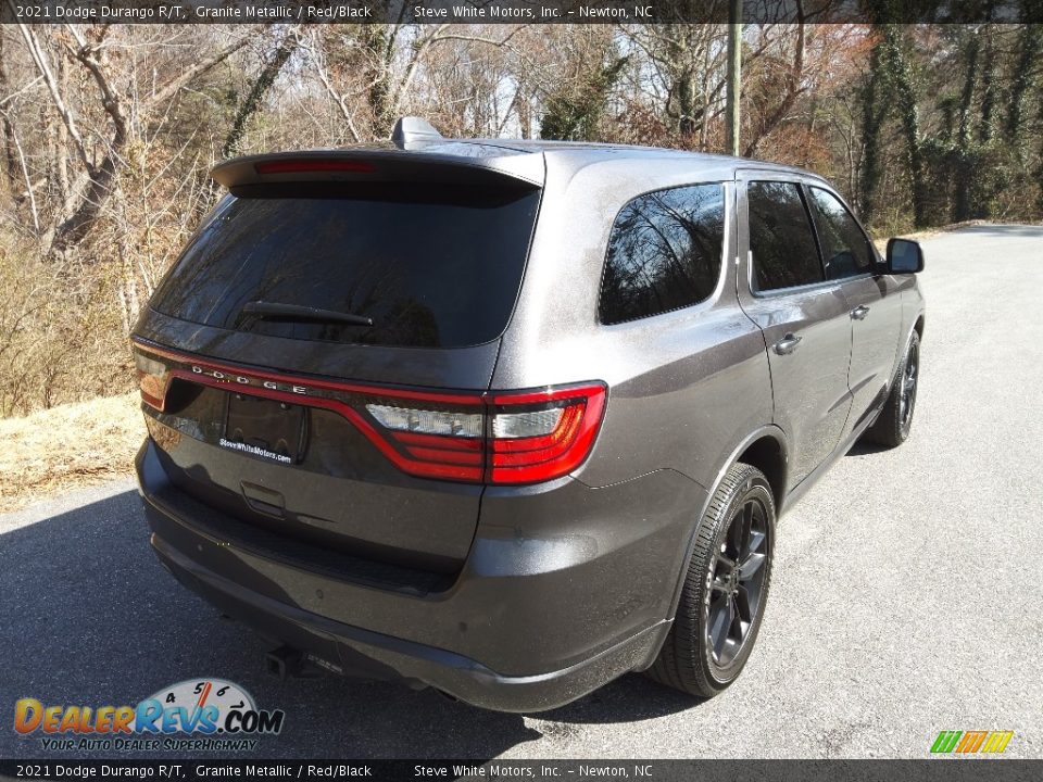 2021 Dodge Durango R/T Granite Metallic / Red/Black Photo #7