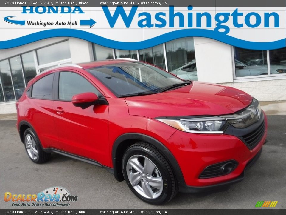 2020 Honda HR-V EX AWD Milano Red / Black Photo #1