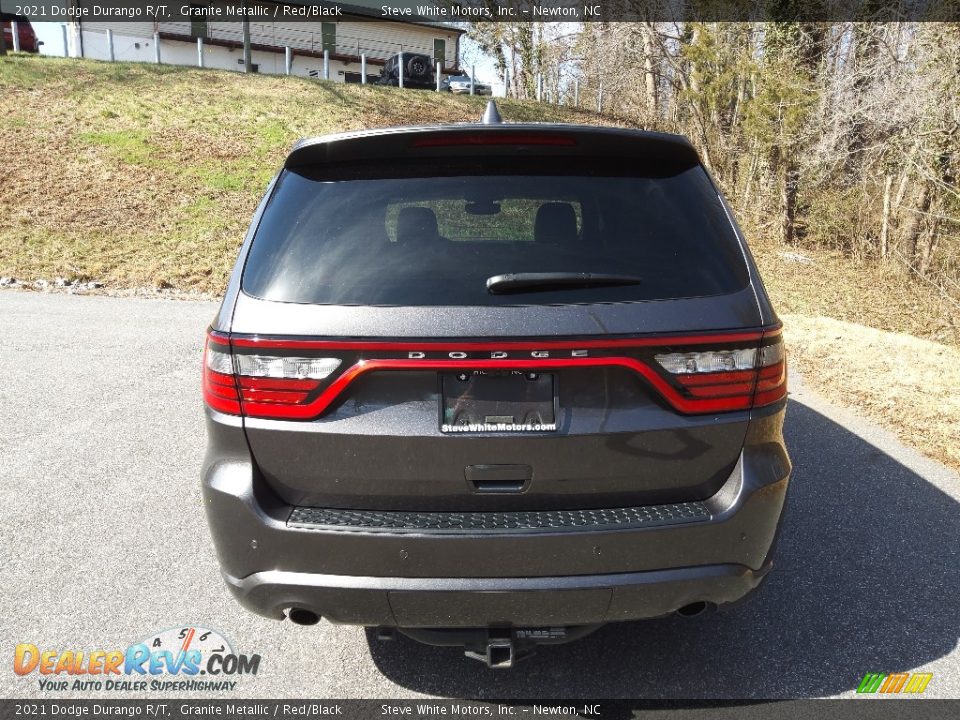 2021 Dodge Durango R/T Granite Metallic / Red/Black Photo #8