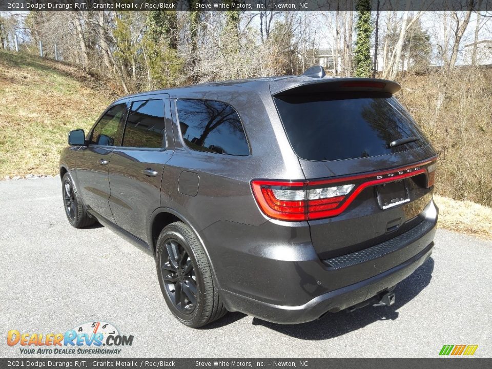 2021 Dodge Durango R/T Granite Metallic / Red/Black Photo #9