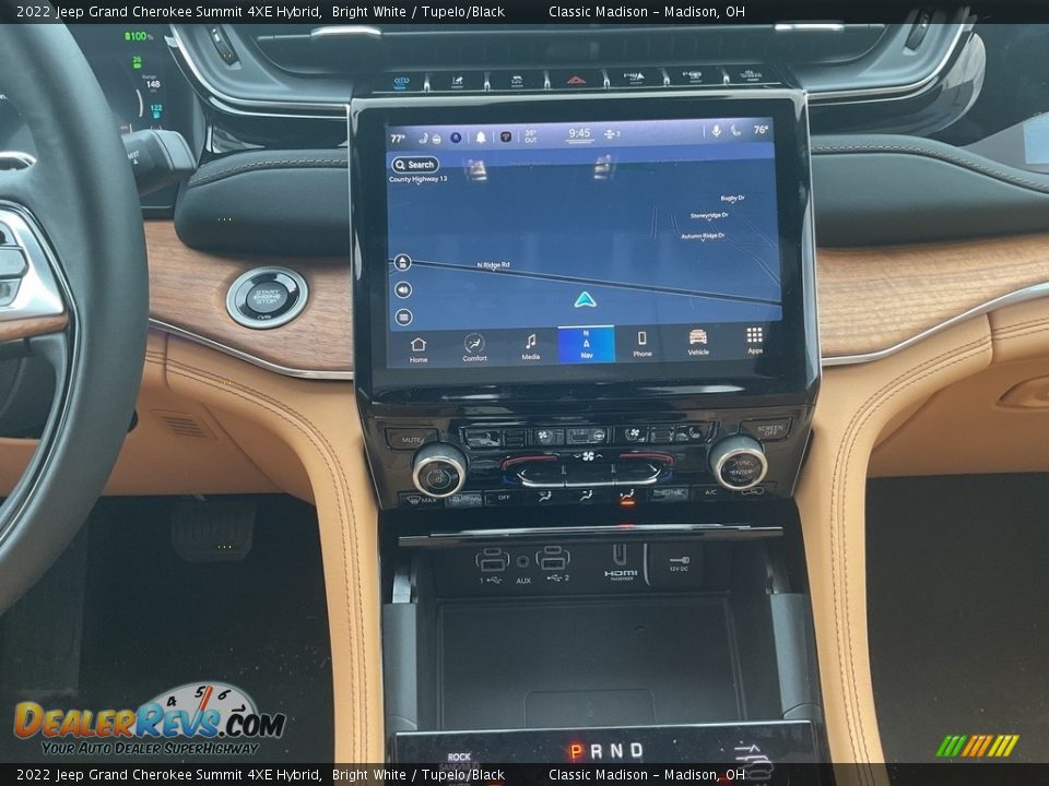 Controls of 2022 Jeep Grand Cherokee Summit 4XE Hybrid Photo #13