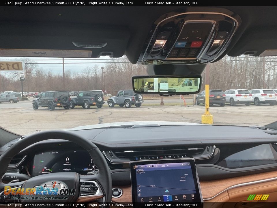 2022 Jeep Grand Cherokee Summit 4XE Hybrid Bright White / Tupelo/Black Photo #14