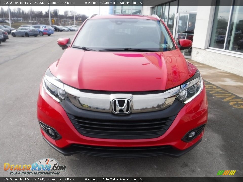 2020 Honda HR-V EX AWD Milano Red / Black Photo #5