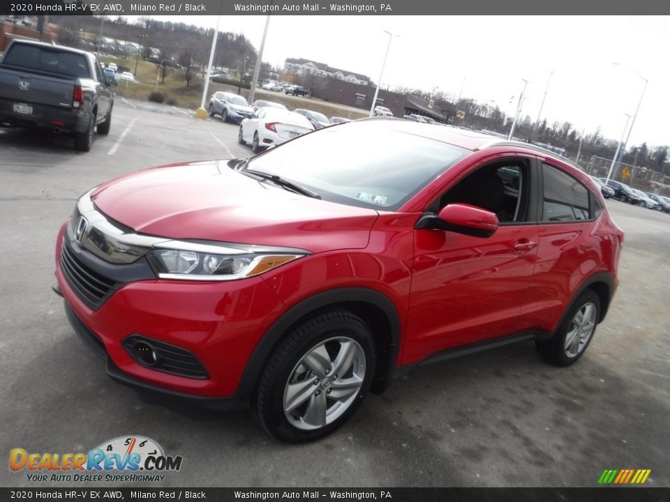 2020 Honda HR-V EX AWD Milano Red / Black Photo #6