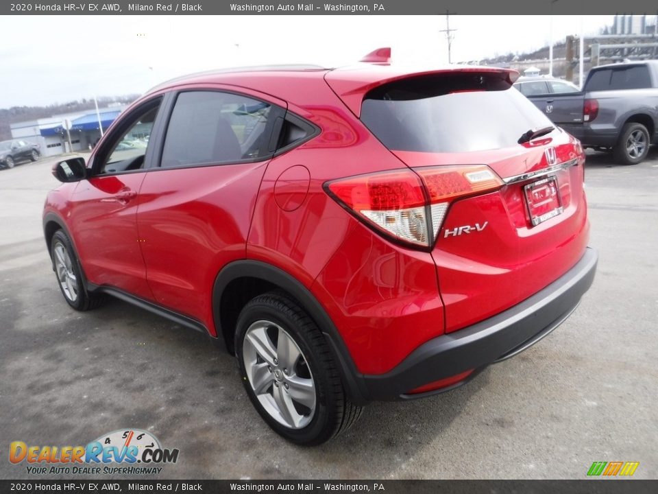 2020 Honda HR-V EX AWD Milano Red / Black Photo #8