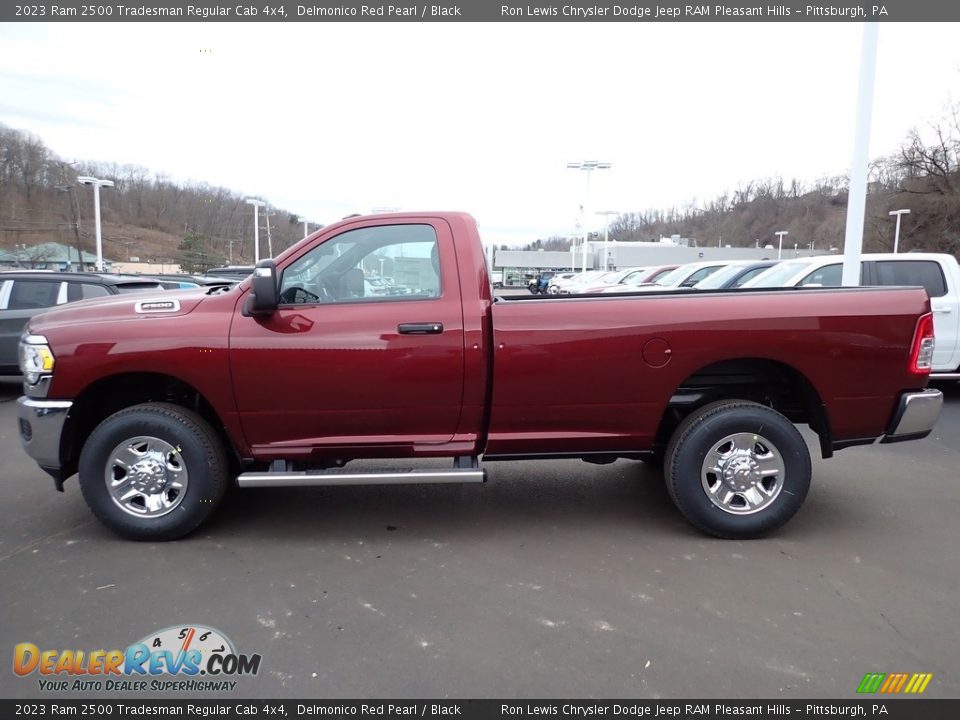 Delmonico Red Pearl 2023 Ram 2500 Tradesman Regular Cab 4x4 Photo #2