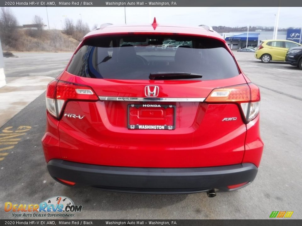 2020 Honda HR-V EX AWD Milano Red / Black Photo #9