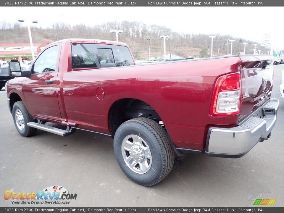 2023 Ram 2500 Tradesman Regular Cab 4x4 Delmonico Red Pearl / Black Photo #3