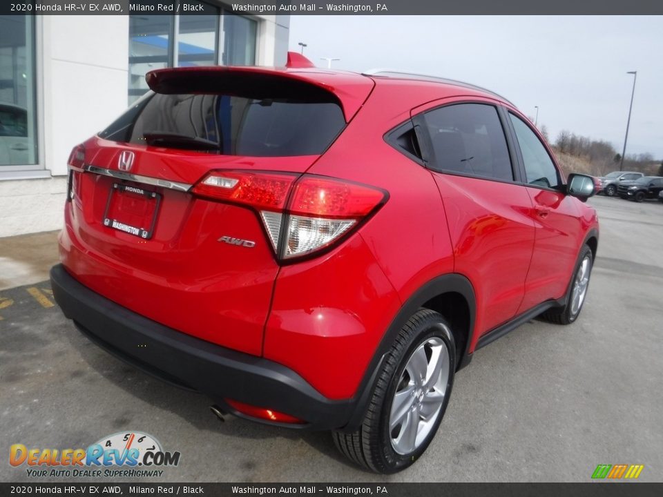 2020 Honda HR-V EX AWD Milano Red / Black Photo #10