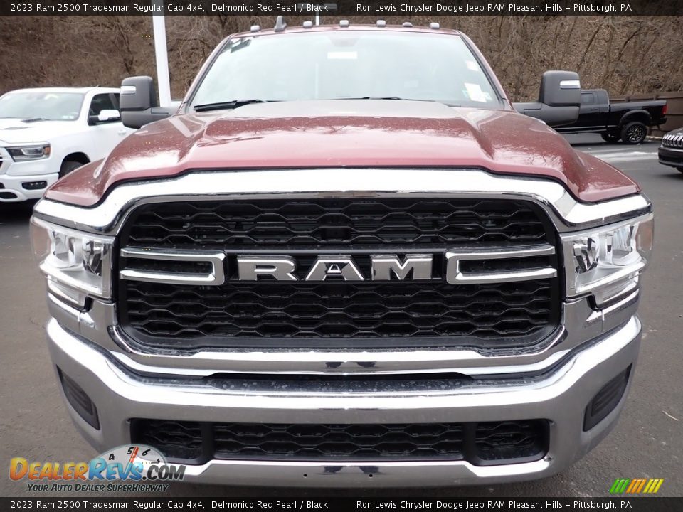 2023 Ram 2500 Tradesman Regular Cab 4x4 Delmonico Red Pearl / Black Photo #10