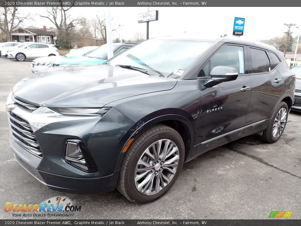 2020 Chevrolet Blazer Premier AWD Graphite Metallic / Jet Black Photo #4