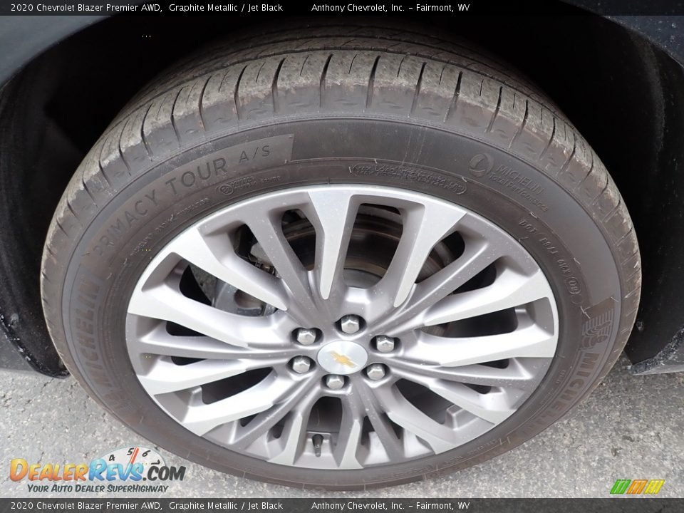2020 Chevrolet Blazer Premier AWD Graphite Metallic / Jet Black Photo #5
