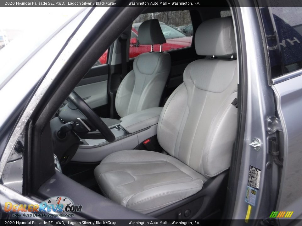 2020 Hyundai Palisade SEL AWD Lagoon Silver / Black/Gray Photo #10