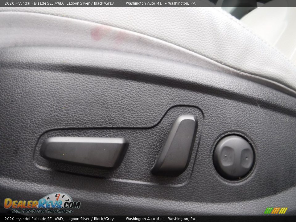 2020 Hyundai Palisade SEL AWD Lagoon Silver / Black/Gray Photo #11
