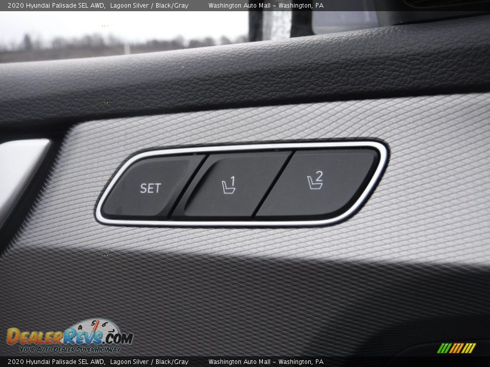 2020 Hyundai Palisade SEL AWD Lagoon Silver / Black/Gray Photo #13