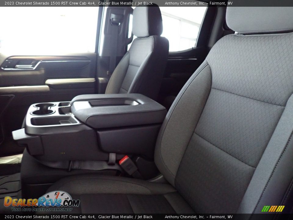 2023 Chevrolet Silverado 1500 RST Crew Cab 4x4 Glacier Blue Metallic / Jet Black Photo #11