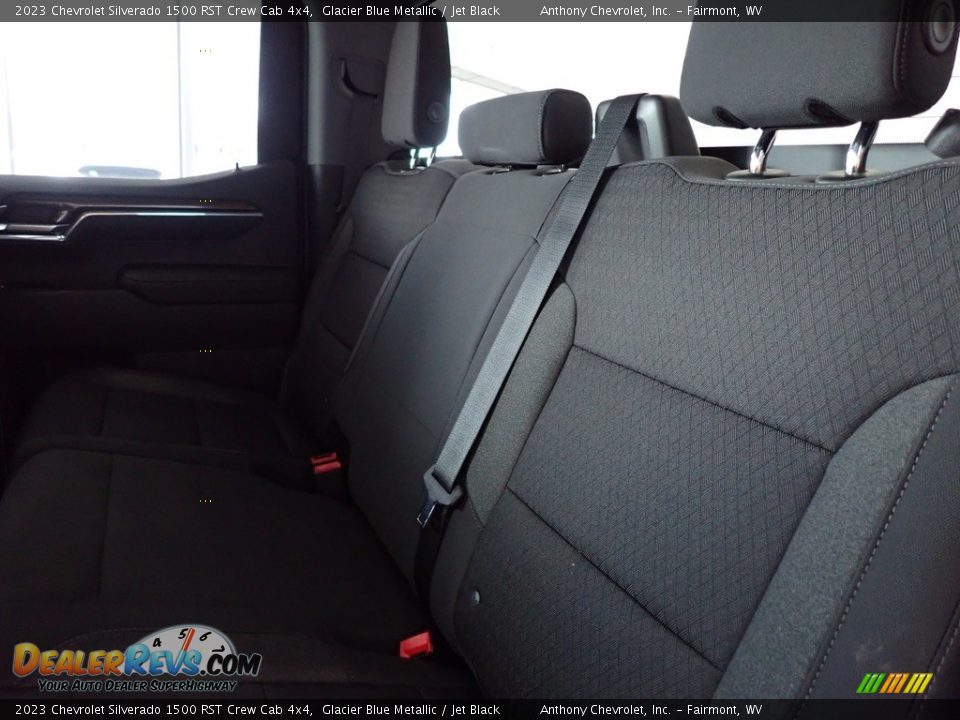 2023 Chevrolet Silverado 1500 RST Crew Cab 4x4 Glacier Blue Metallic / Jet Black Photo #12
